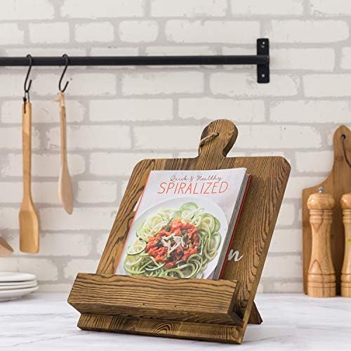 Rustic Kitchen Cookbook Stand