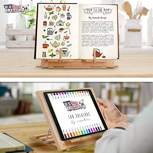 US Art Supply Hampton Large Wooden Easel Stand
