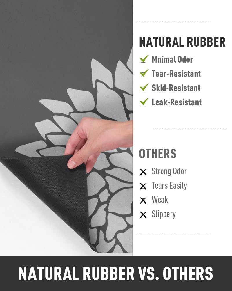 Bathroom Runner Rug for Non-Slip Quick-Drying