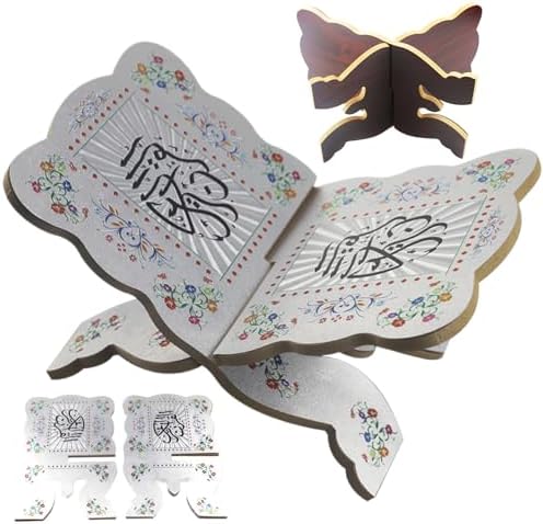 Wooden Quran Display Stand for Gurban Festival and Eid