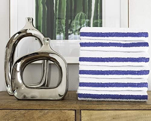 Pacific Linens Premium Ultra-Soft Cotton Bath Towels 24 Pack 22x44