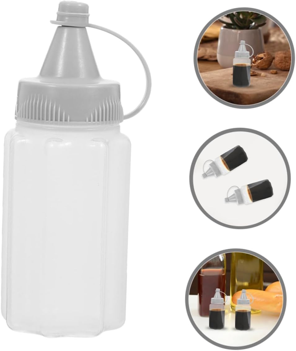 Perfect size condiment bottles for home and camping