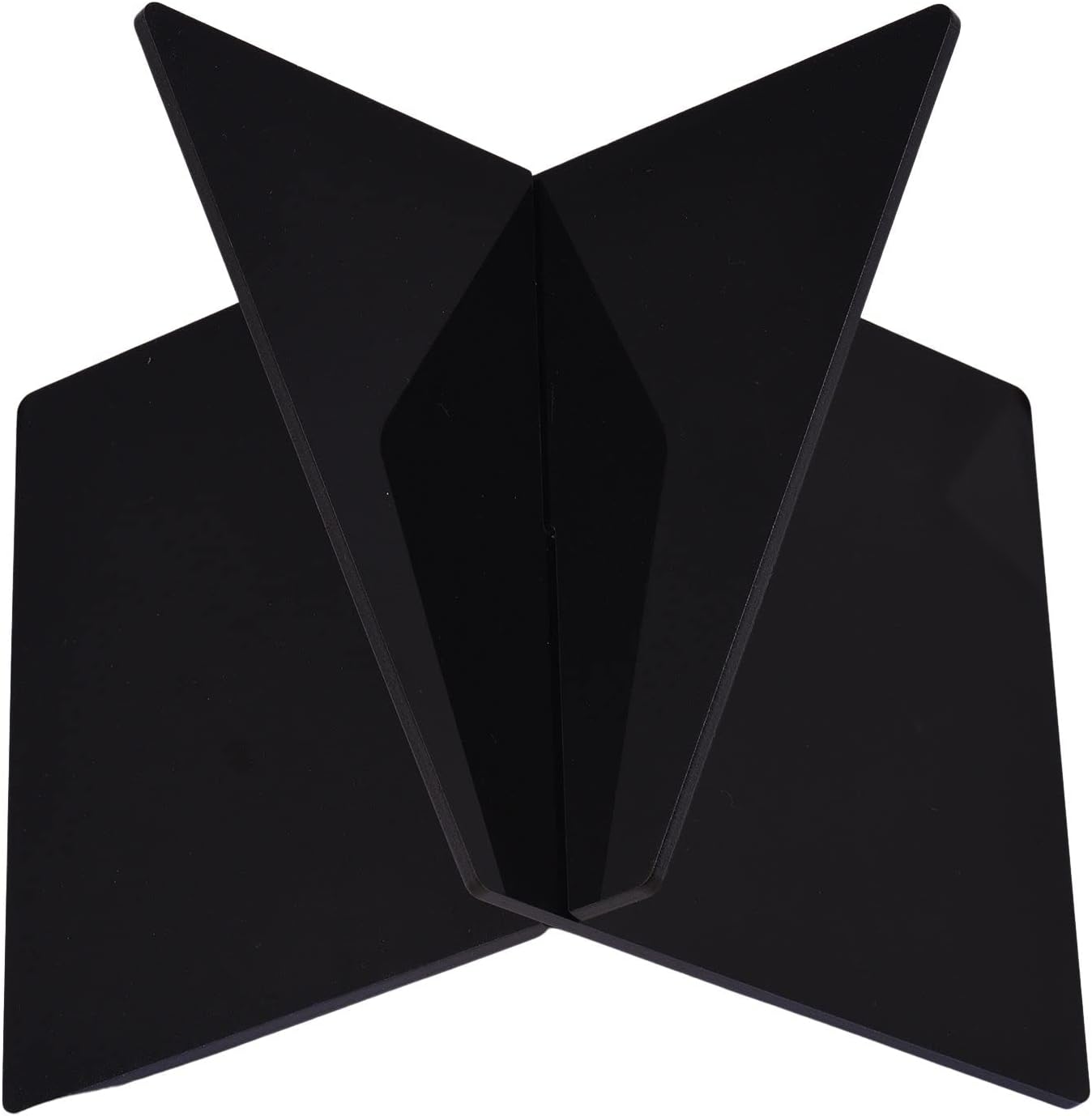 Organizing X-Shaped Acrylic Book Holder