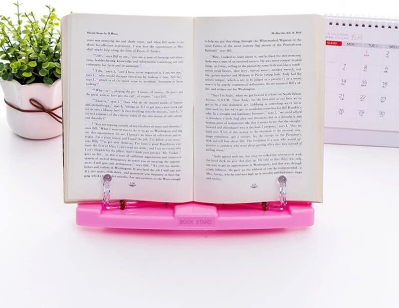 Foldable Book Holder for Cookbooks and Reading