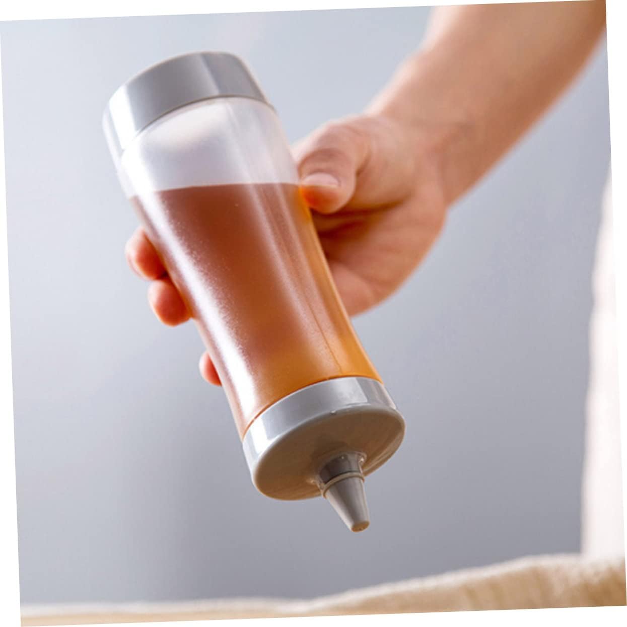 2-Piece 350ml Condiment Dressing Dispenser Reusable Kitchenware for Every Day Use