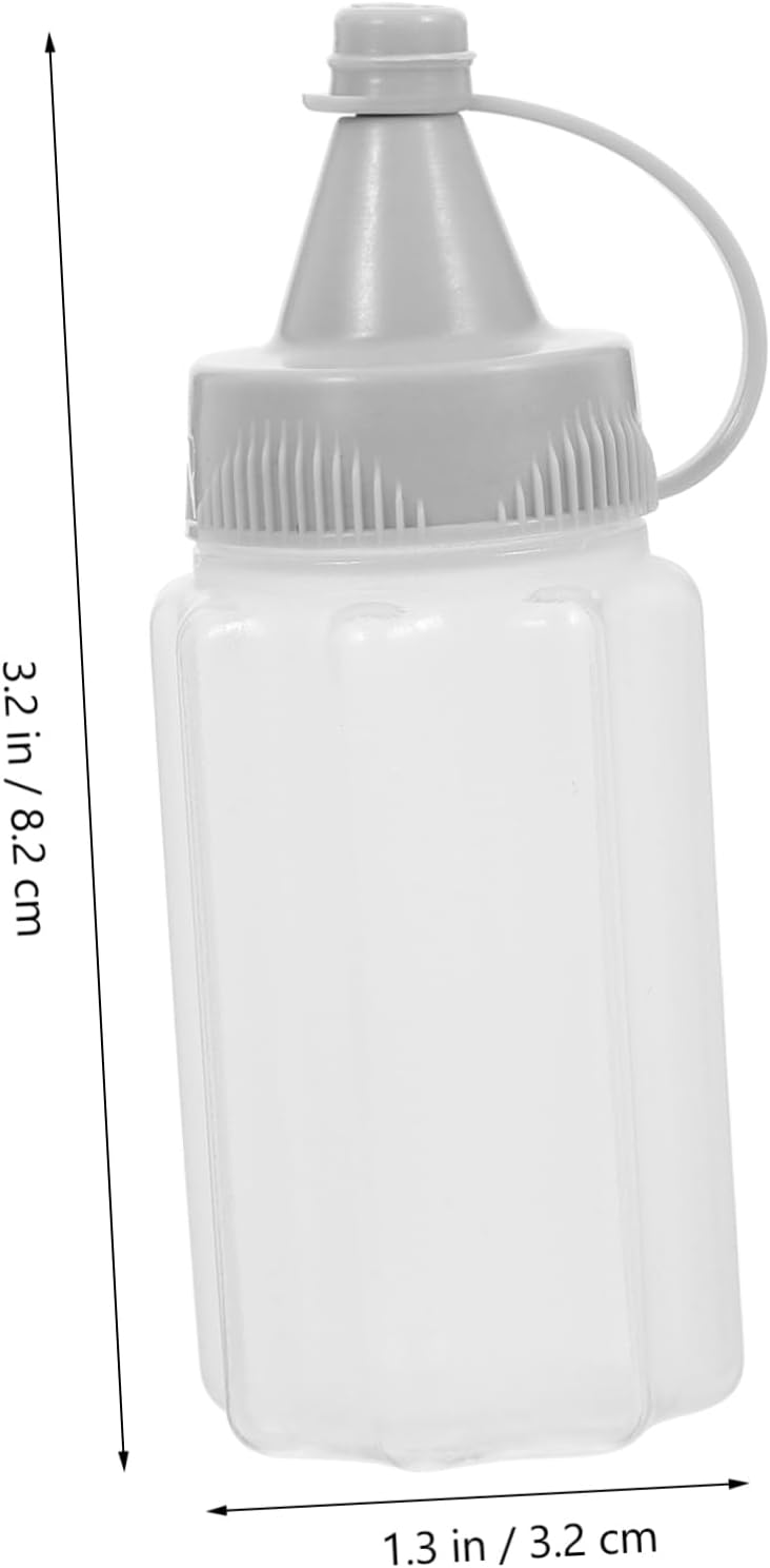 CollBath 12 Pcs Condiment Squeeze Bottles