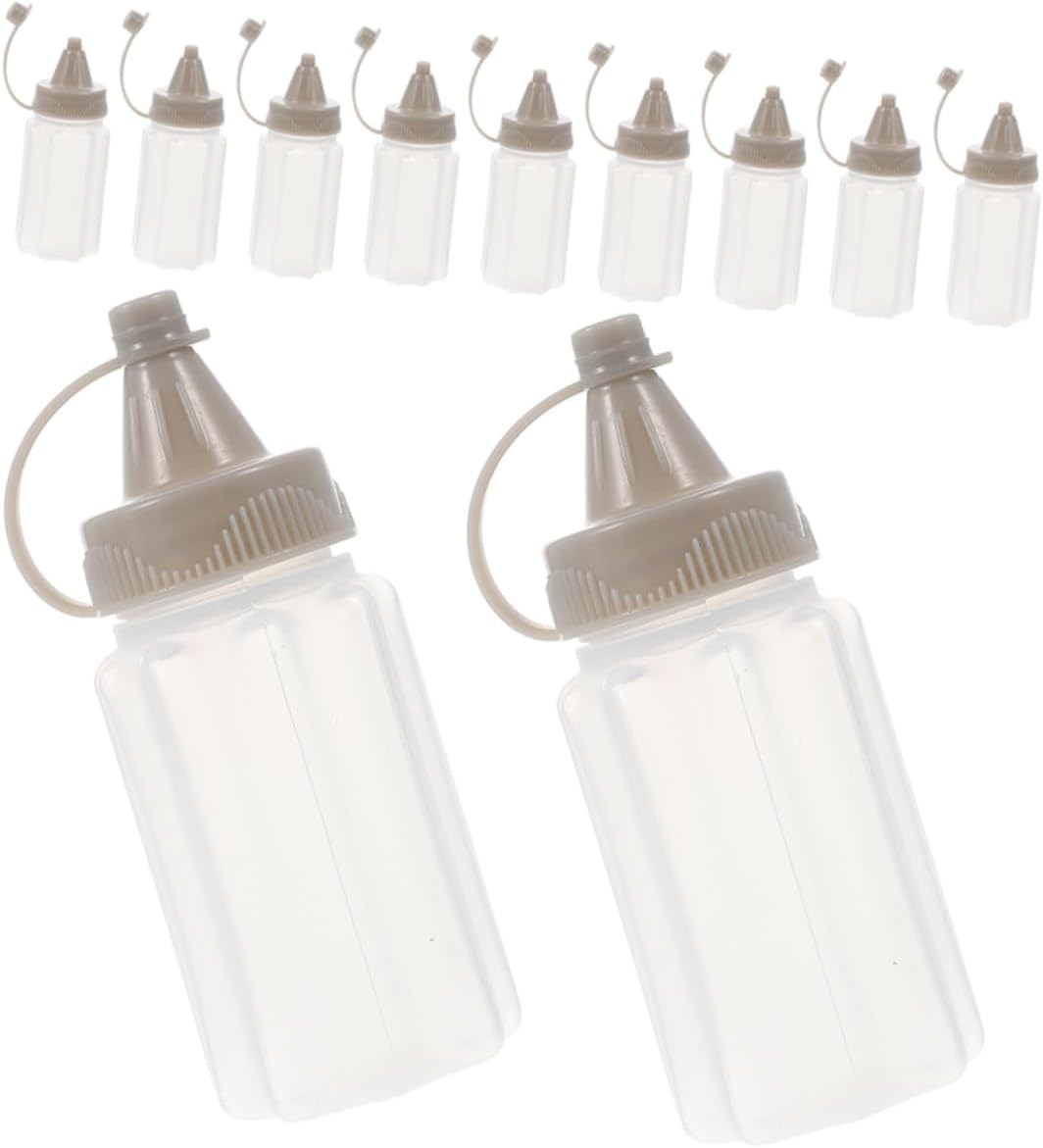 Gatuida 12-Piece Condiment Squeeze Bottles