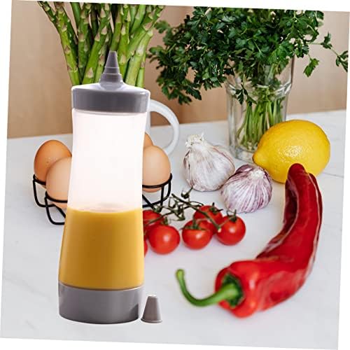 3-Piece Mustard Ketchup and Salsa Squeeze Dispenser for BBQ