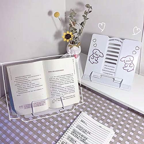 Adjustable Metal Book Stand Portable Reading Rack