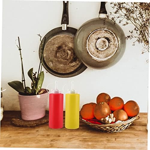 12-Piece Compact Squeeze Bottles for Kitchen Needs