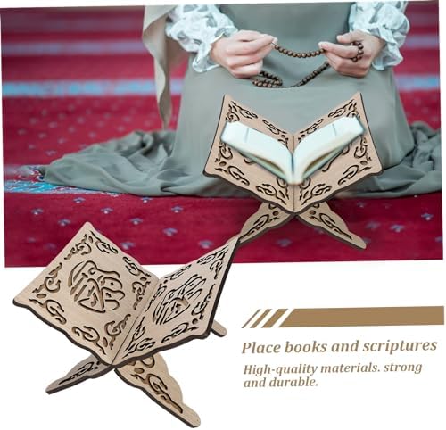 Reliable Quran Holder for Comfortable Reading Posture with Elegant Design