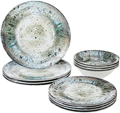 Certified International Radiance Cream Melamine Dinnerware Set