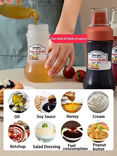 Helenhouse 3-Piece Squeeze Condiment Set