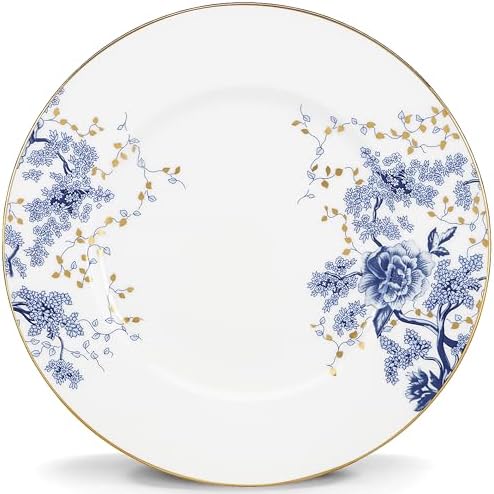 Vibrant Garden Grove Dinner Plate Durable Blue Design by Lenox