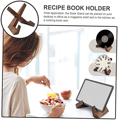 Mikinona Recipe Display Stand - Convenient Kitchen Book Holder with Premium Finish