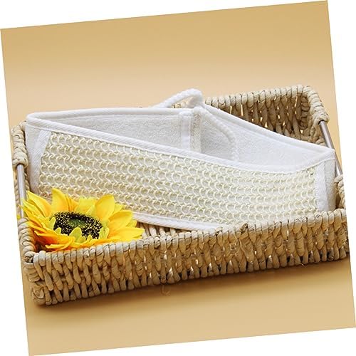 Beige Exfoliating Bath Towel