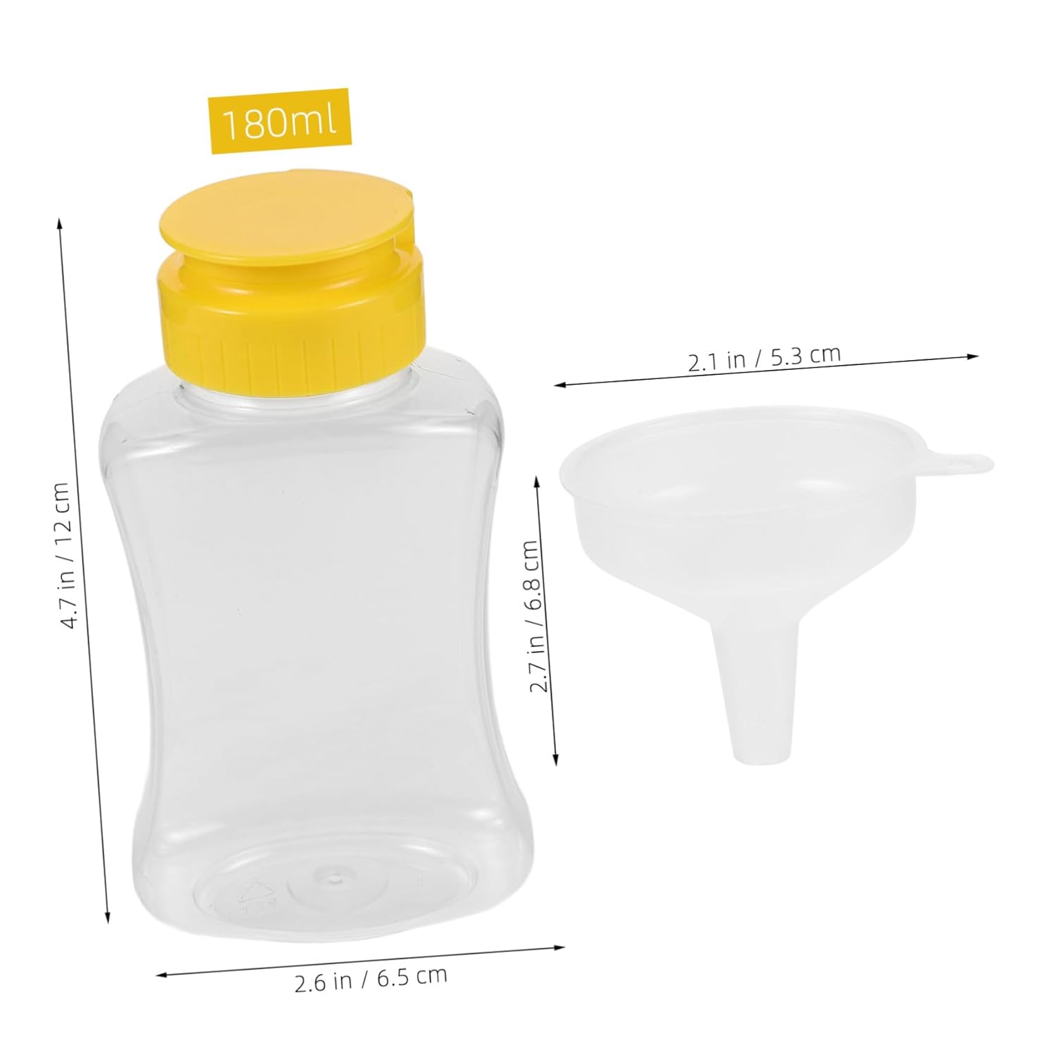 Condiment Squeeze Set 180ml Easy to Use