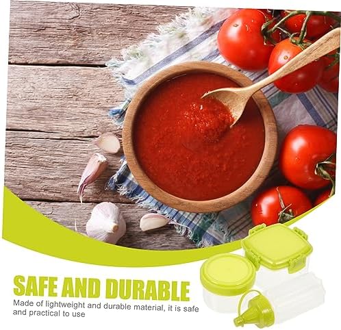 Cabilock Durable and Compact Squeeze Bottle Set for Kitchen BBQ Use