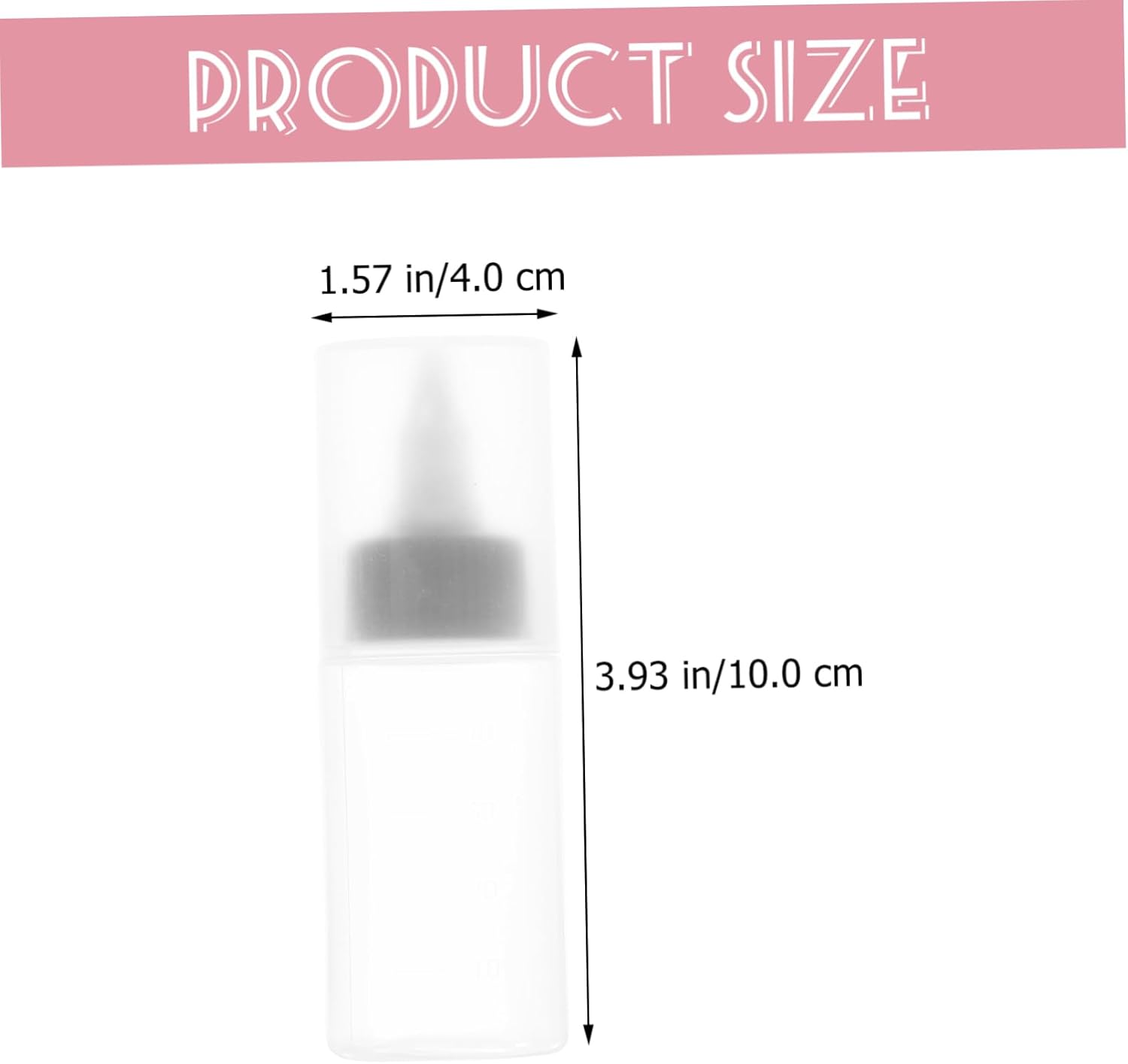 Cabilock 40ml Condiment Squeeze Bottles with Scale