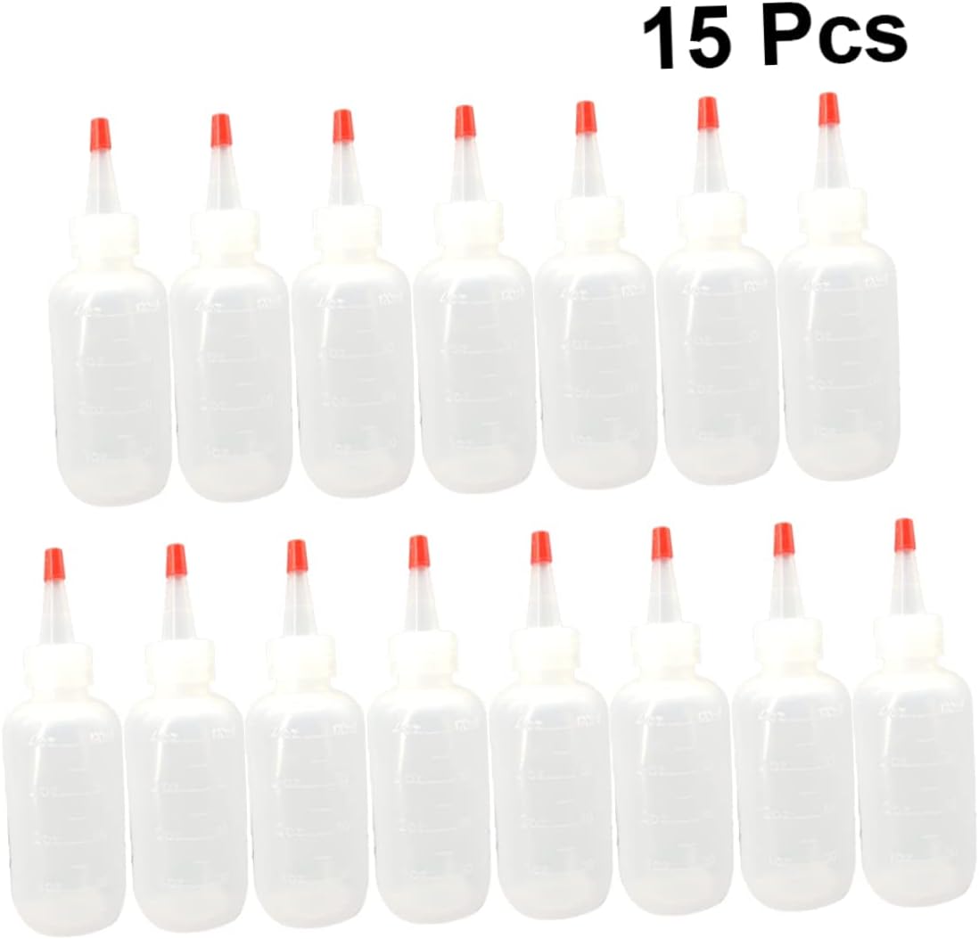 Cabilock120ml Plastic Squeeze Condiment Bottle Set