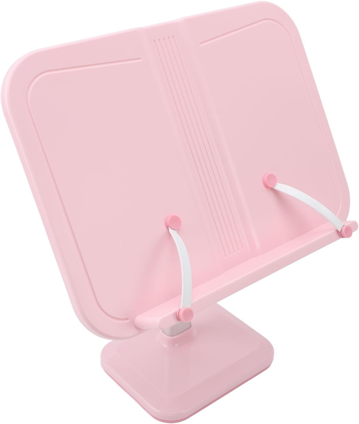 Generic Pink Read Cling Book Stand for Desktop Lap Use