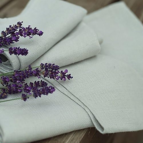 LinenMe Lara Hand Towels Silver Set of 2 12x20