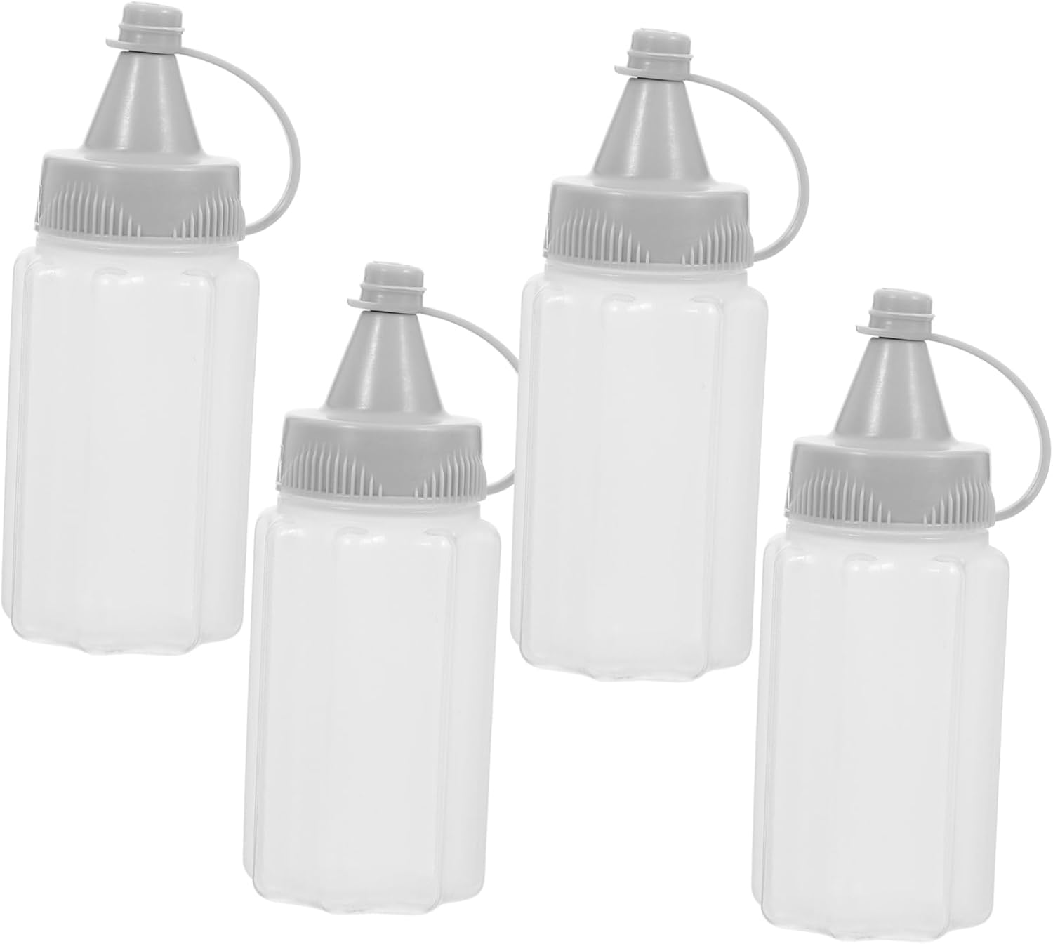 FELTECHELECTR 20 Pcs Reusable Condiment Squeeze Bottles