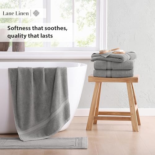Luxury 100 Cotton Bath Towels - Zero Twist High Absorbency Cloud-like Softness