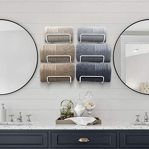 Efficient 6-Level Towel Holder System