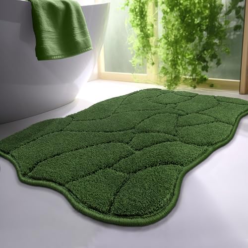 BSICPRO Large Bathroom Rug 24X36 Inches Non Slip Microfiber Mat