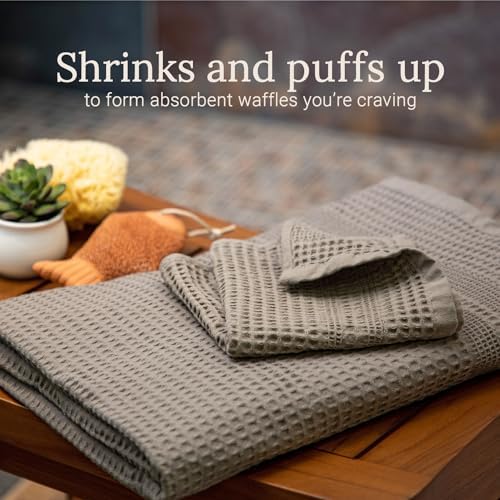 Gildentree Waffle Towels Luxury Soft and Witty