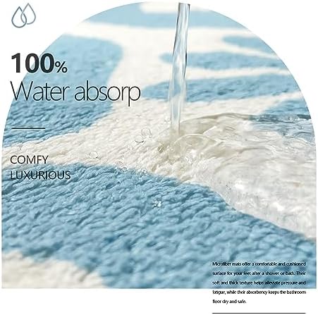 You Look Good Bath Mat Sky Blue 21x25 1