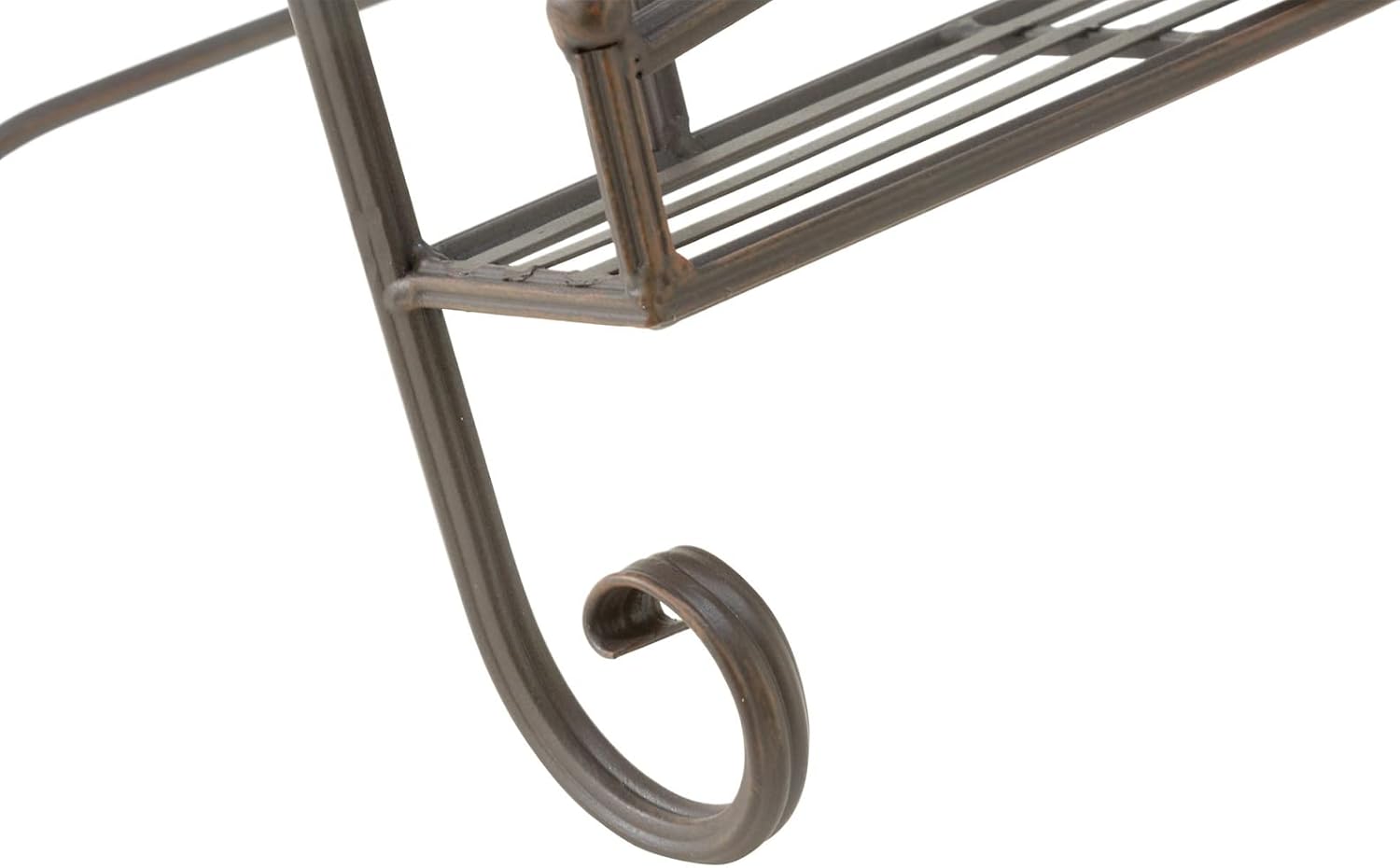 Tripar Swirl Design Metal cookbook stand recipe holder