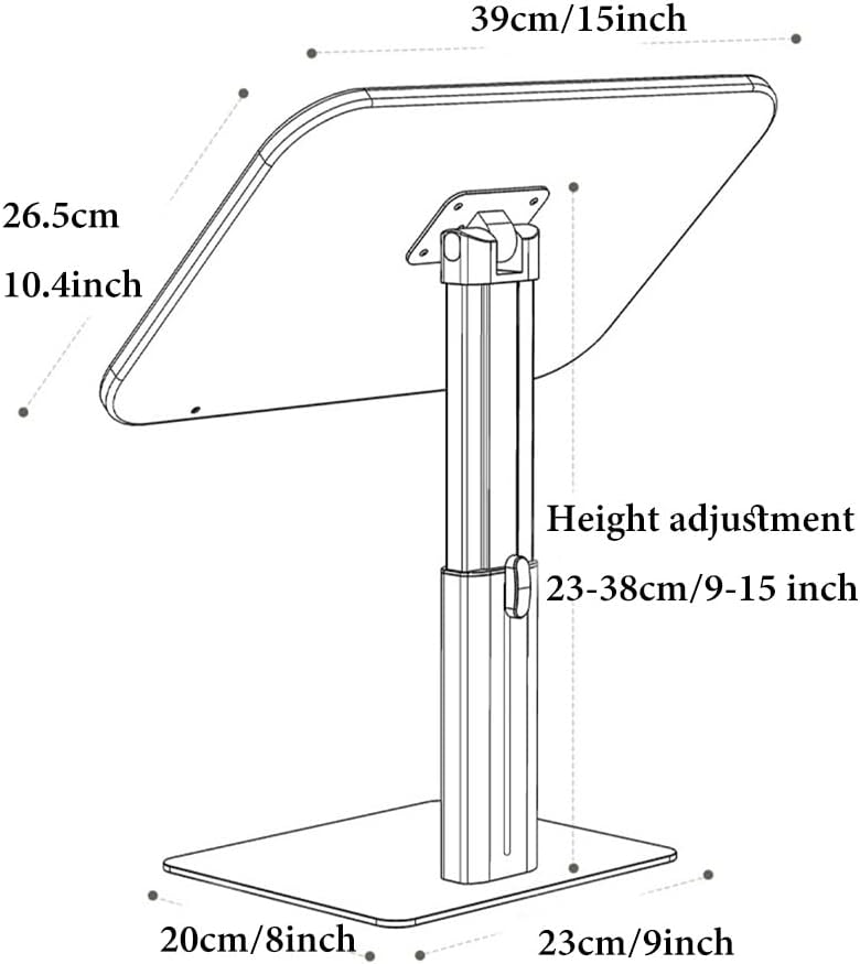 Adjustable Wooden Book Stand for Hands-Free Reading