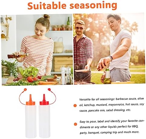 Cabilock Squeezing Sauce Bottles Set of 2