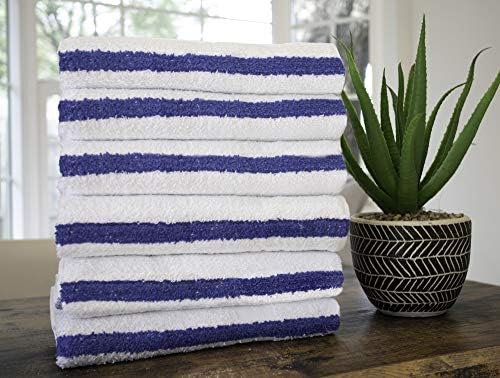 Pacific Linens Premium Ultra-Soft Cotton Bath Towels 24 Pack 22x44