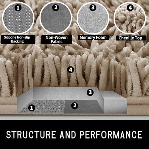 Luxury Bath Mat by Yimobra