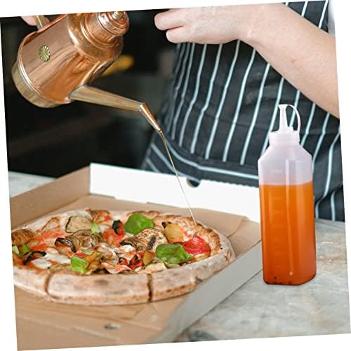 Cabilock Mini Ketchup Bottles for Pack of 2 Squeeze Condiment Bottles