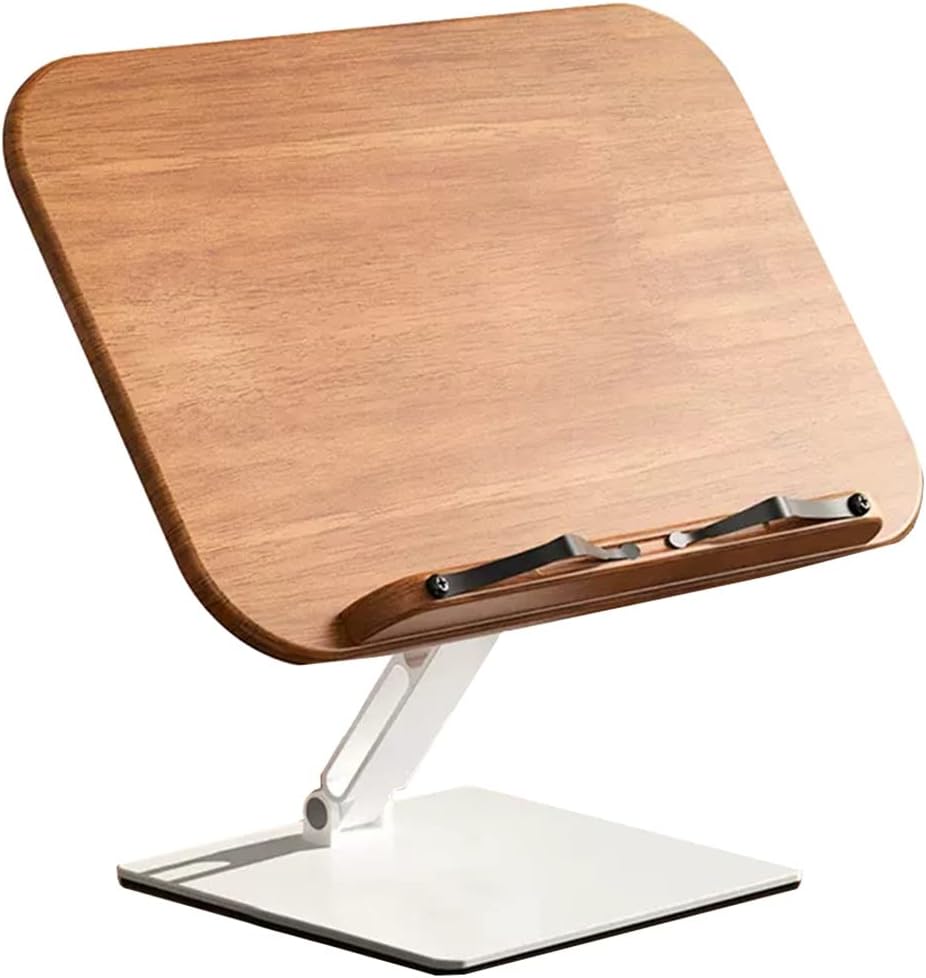 Book Stand for Reading Metal Adjustable Height 180 Rotation