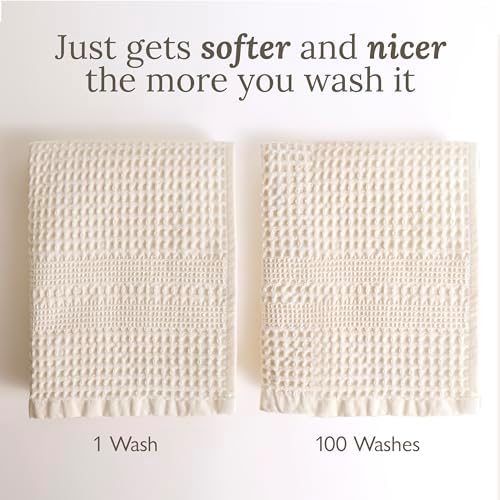 Gildentree Waffle Towels Luxury Soft and Witty