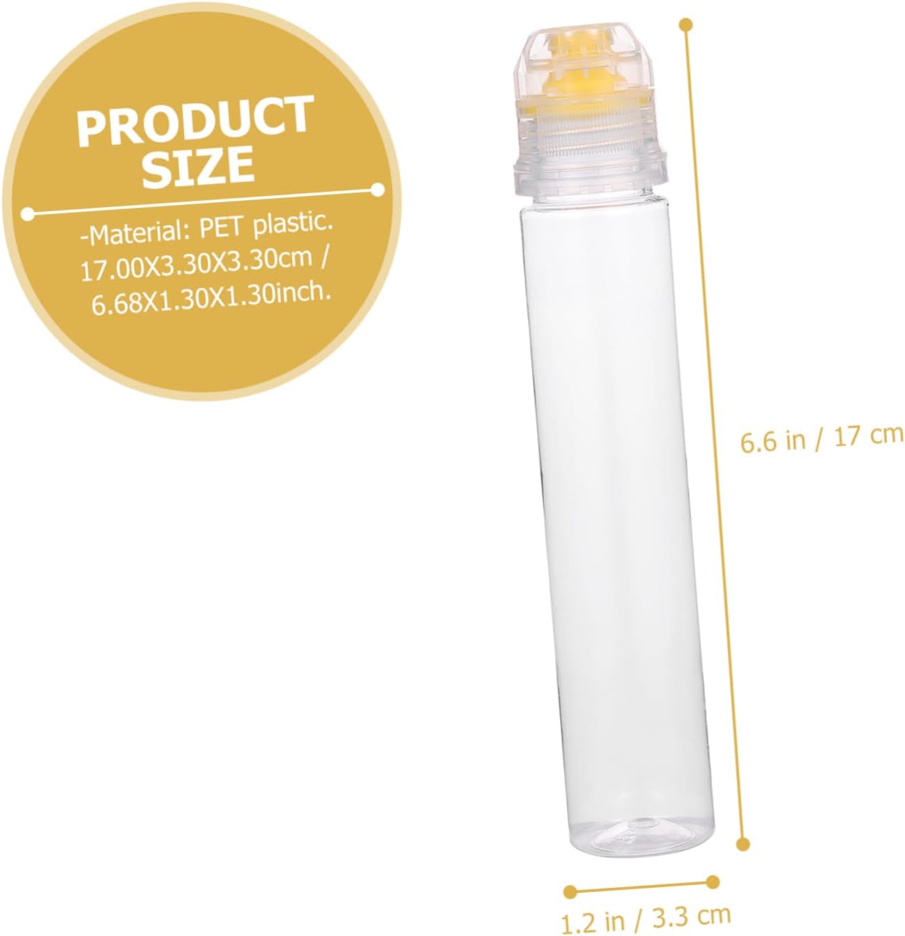 Cabilock 10 Pcs 125g Squeeze Bottles