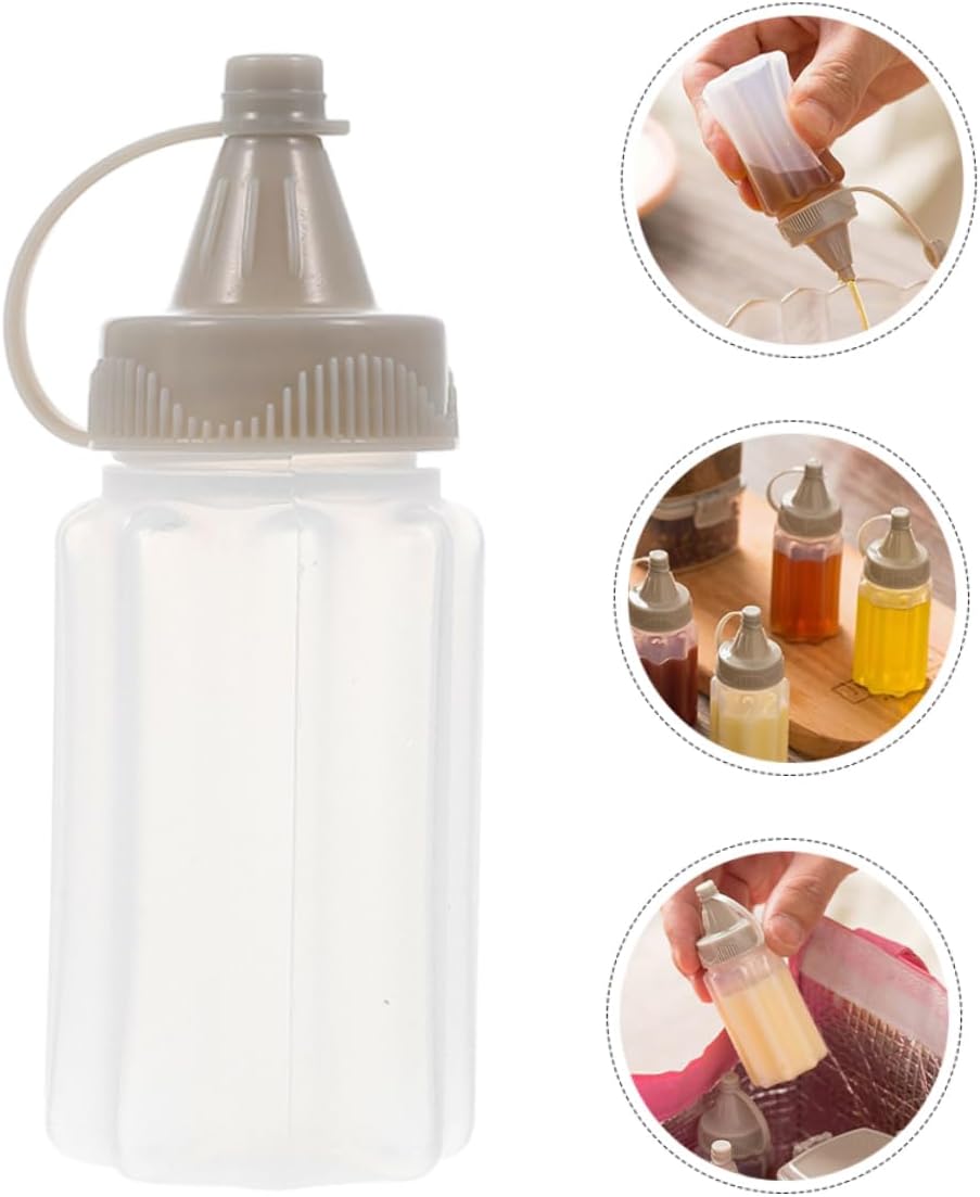 VILLFUL 12-Pack Squeeze Bottles for Condiments