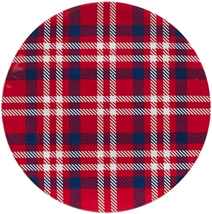 Patriotic Melamine Dinner Plates by Certified International
