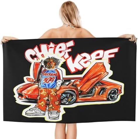 Chief Music Keef Bath Towel Quick Dry 52x32 In