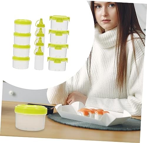 Cabilock Durable and Compact Squeeze Bottle Set for Kitchen BBQ Use