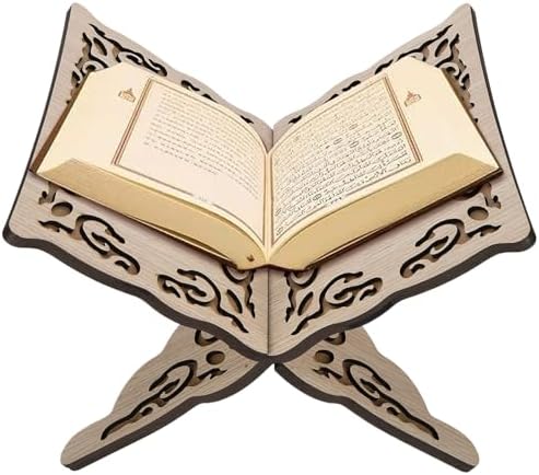 Reliable Quran Holder for Comfortable Reading Posture with Elegant Design