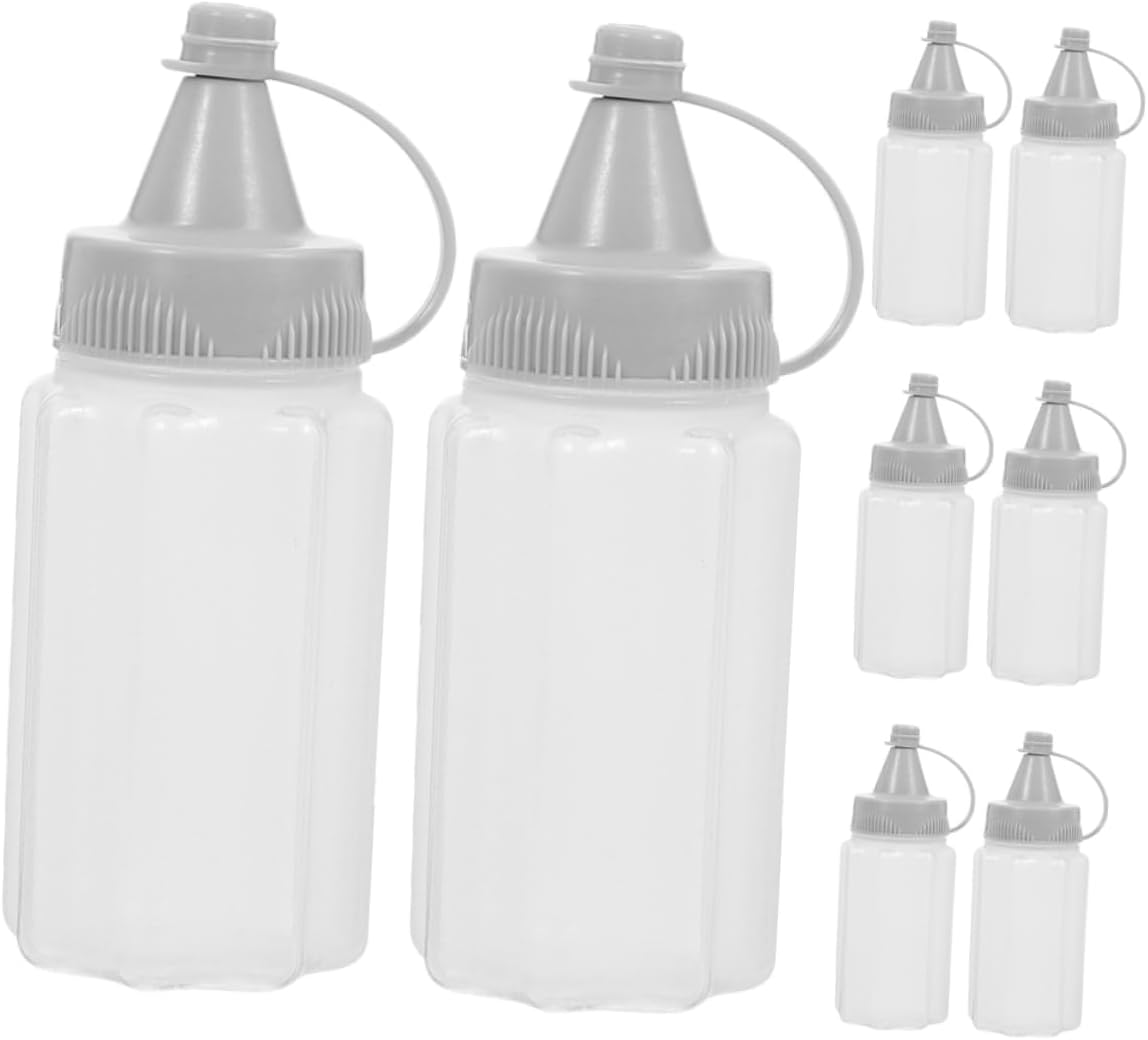 Luxshiny 8-Piece 30ml Squeeze Bottles