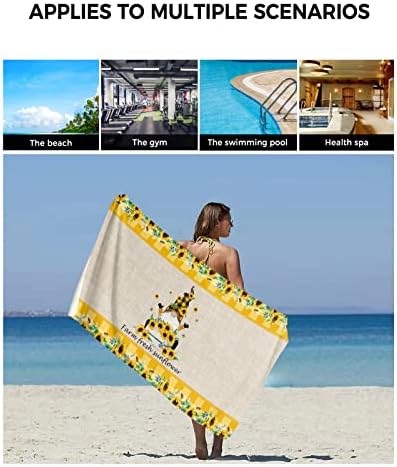 SEVENBABU Bath Towels Set of 3 Soft Absorbent Lightweight