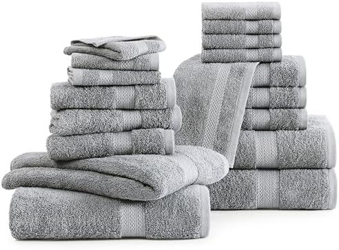 Premium Luxury Cotton Bath Set - Soft Absorbent for Your Washroom Enjoyment