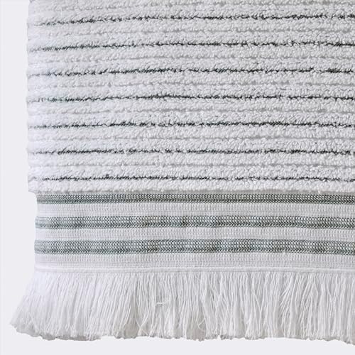 SKL Home Subtle Stripe Bath Towel Sage